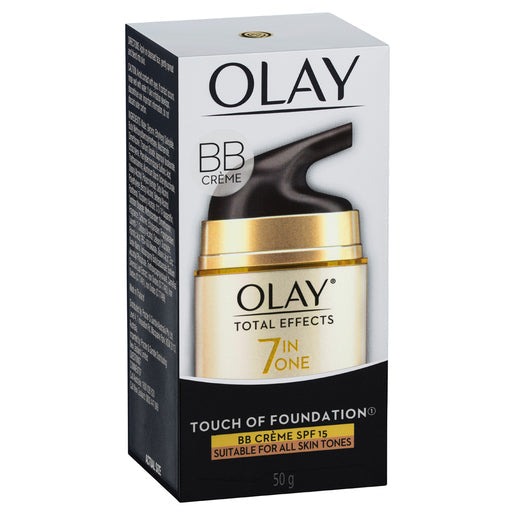 Olay Total Effects Touch of Foundation Moisturiser SPF 15 50 g