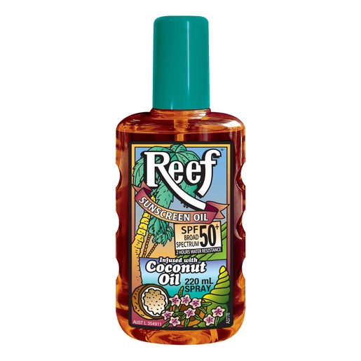 Reef Coconut Oil Sunscreen Spray SPF50+ 220 ml