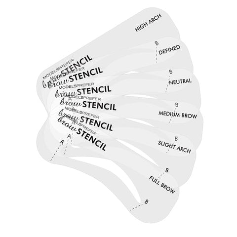 Models Prefer Essential Brow Stencils 1 pack
