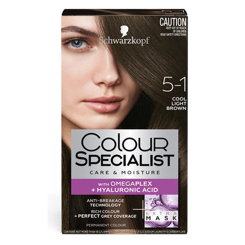 Schwarzkopf Colour Specialist 5.1 Cool Light Brown 1 pack