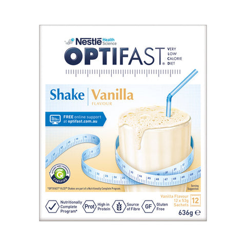 Optifast VLCD Shake Vanilla Flavour 12 pack