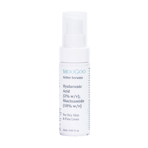 MOOGOO Hyaluronic Acid 2% w/v Niacinamide 10% w/v Active Serum 25 ml