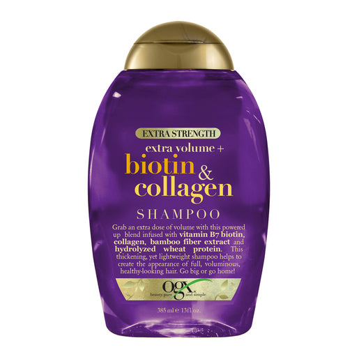 OGX Extra Volume + Biotin & Collagen Shampoo 385 ml