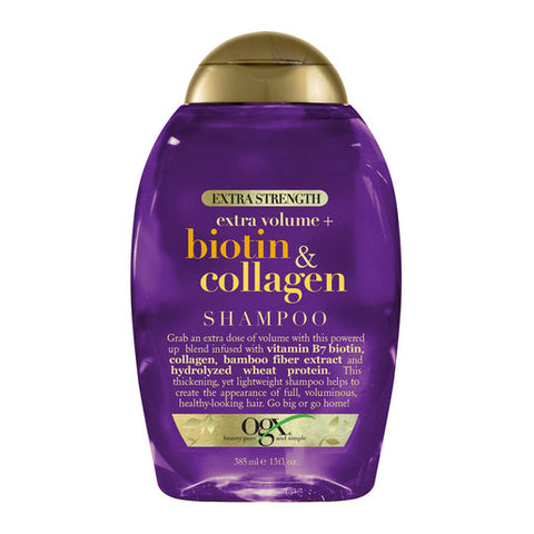 OGX Extra Volume + Biotin & Collagen Shampoo 385 ml