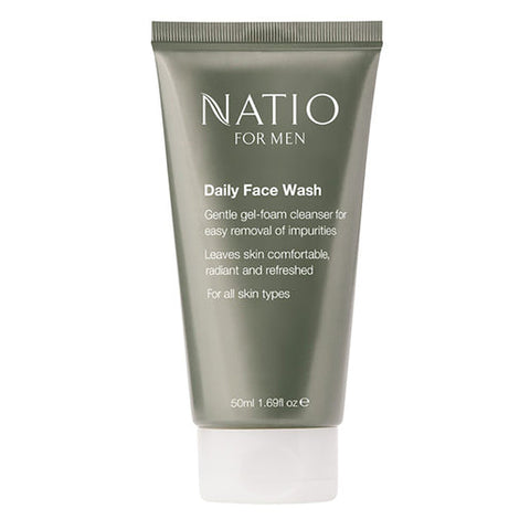 Natio Men's Daily Face Wash 50 ml