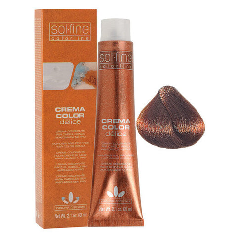 Solfine Crema Colour Délice 6.34 Dark Copper Gold Blonde 60 ml