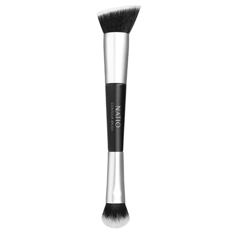 Natio Double Ended Contour Brush 1 ea