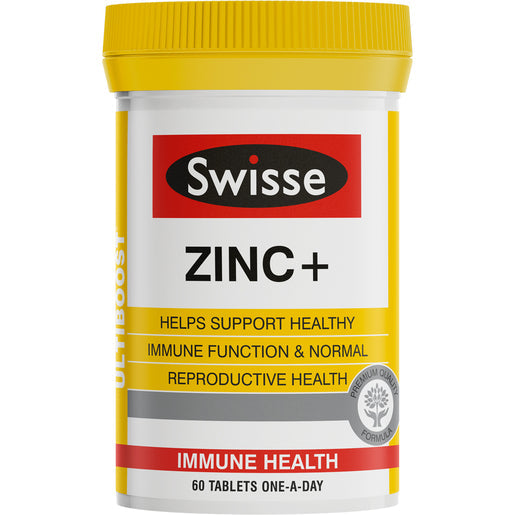 Swisse Ultiboost ZINC+ 60 tablets