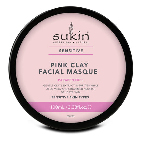 Sukin Sensitive Pink Clay Facial Masque 100 ml