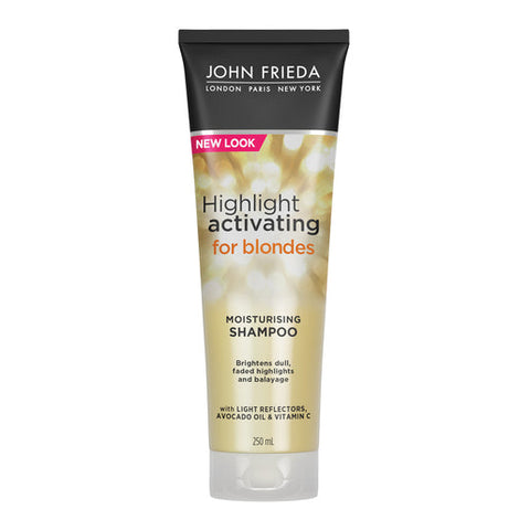 John Frieda Sheer Blonde Highlight Activating Moisturising Shampoo 250 ml