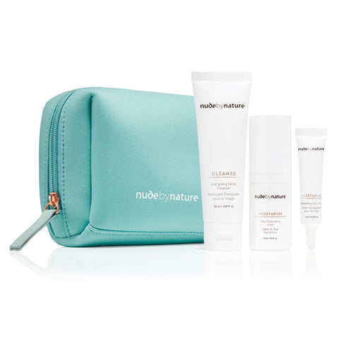 Nude By Nature Skincare Essentials Starter Kit 3 piece