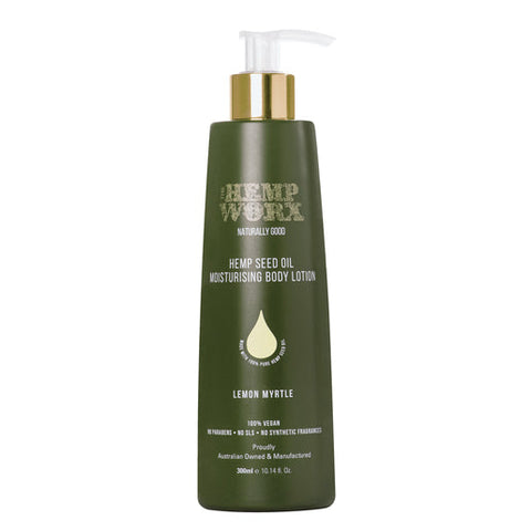 The Hemp Worx Lemon Myrtle Body Lotion 300 ml