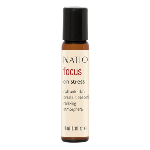 Natio Focus On Stress Pure Essential Oil Blend Roll-On 10 ml