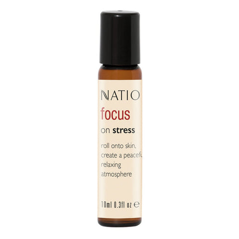 Natio Focus On Stress Pure Essential Oil Blend Roll-On 10 ml