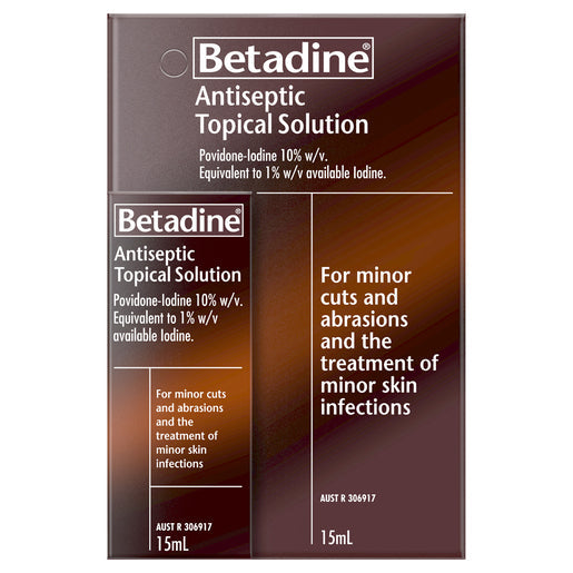 Betadine Antiseptic Topical Solution 15 ml