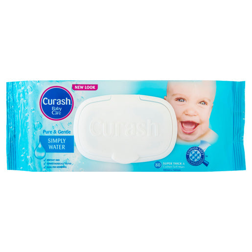 Curash Baby Care Simply Water Wipes 80 wipes