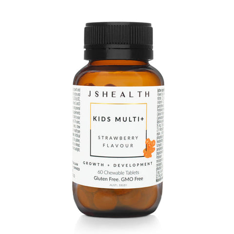 JSHealth Kids Multi+ Chewable Strawberry Flavour 60 tablets