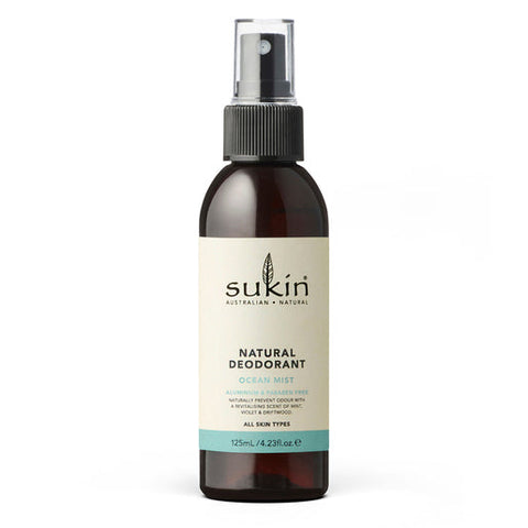 Sukin Natural Deodorant Ocean Mist 125 ml