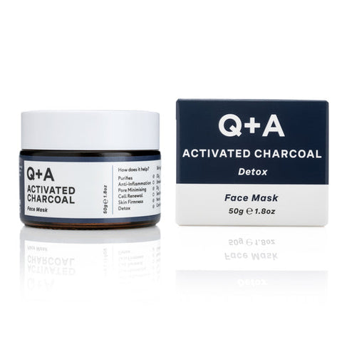 Q+A Activated Charcoal Face Mask 50 g