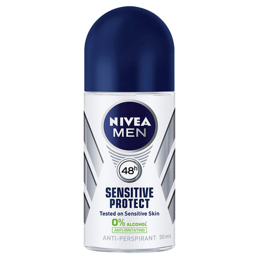 NIVEA Men Antiperspirant Roll-On Deodorant Sensitive Protect 50 ml