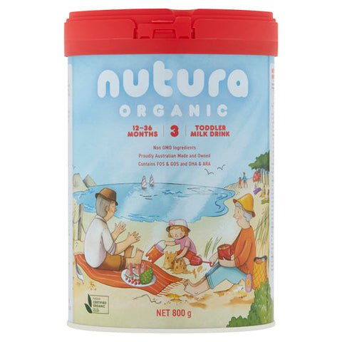 Nutura Organic Toddler Milk Drink 800 g