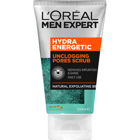 L'Oréal Paris Men Expert Hydra Energetic Unclogging Pores Scrub 100 ml