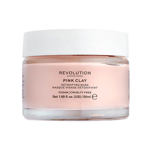 Revolution Skincare Pink Clay Detoxifying Face Mask 50 ml