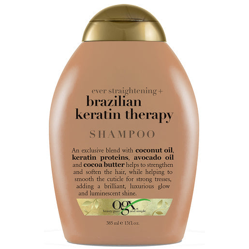 OGX Straightening Brazilian Keratin Therapy Shampoo 385 ml