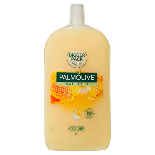 Palmolive Naturals Liquid Hand Wash Refill Milk & Honey 1 litre