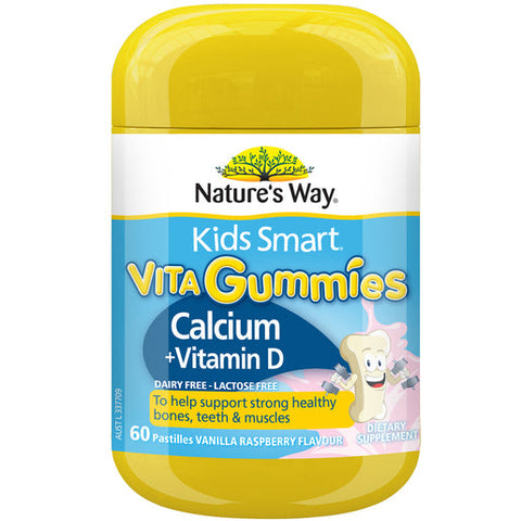 Nature's Way Kids Smart Vita Gummies Calcium + Vitamin D 60 gummies