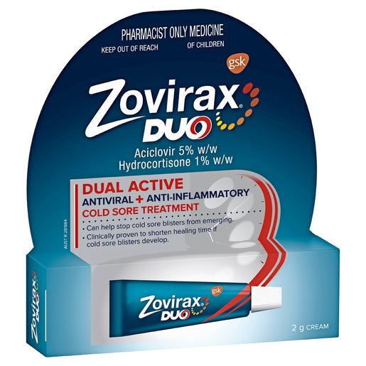 Zovirax Duo Cold Sore Treatment 2 g