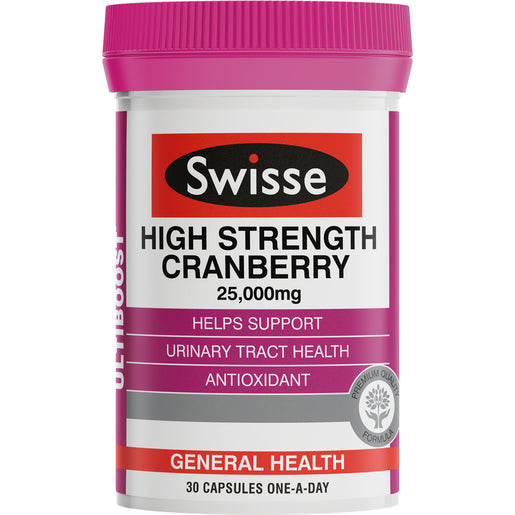 Swisse Ultiboost High Strength Cranberry 25,000mg 30 capsules