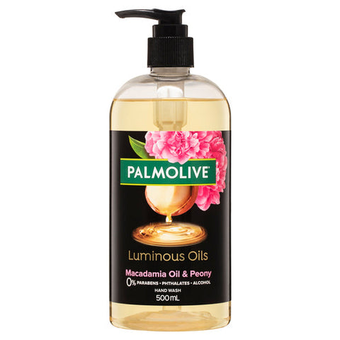 Palmolive Luminous Oils Hand Wash Invigorating Macadamia Oil with Peony 500 ml