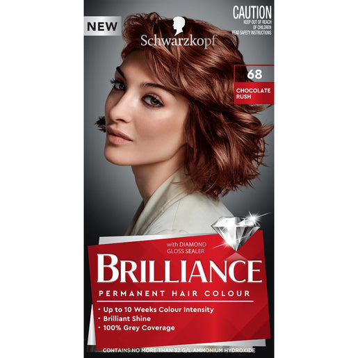 Schwarzkopf Brilliance 68 Chocolate Rush 1 kit