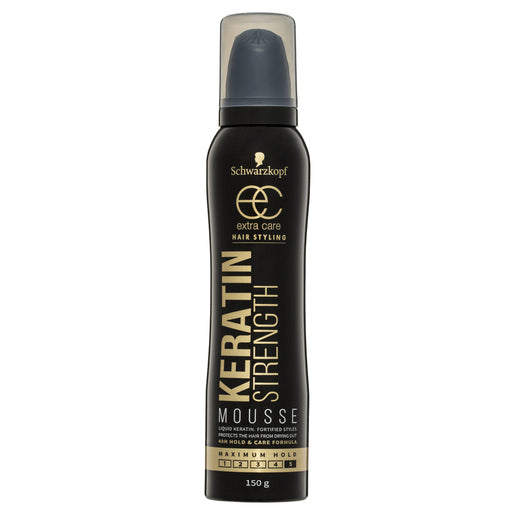 Schwarzkopf Extra Care Keratin Strength Styling Mousse 150 g