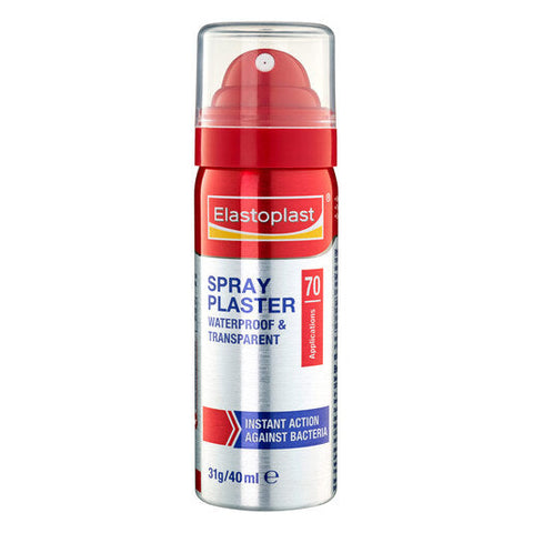 Elastoplast Spray Plaster Waterproof & Transparent 40 ml