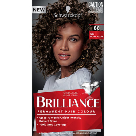 Schwarzkopf Brilliance 88 Dark Brown Allure 1 kit