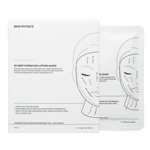 Skin Physics ADVANCE SUPERLIFT® 3D Deep Hydration Lifting Masks 3 pack