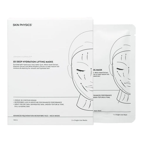 Skin Physics ADVANCE SUPERLIFT® 3D Deep Hydration Lifting Masks 3 pack