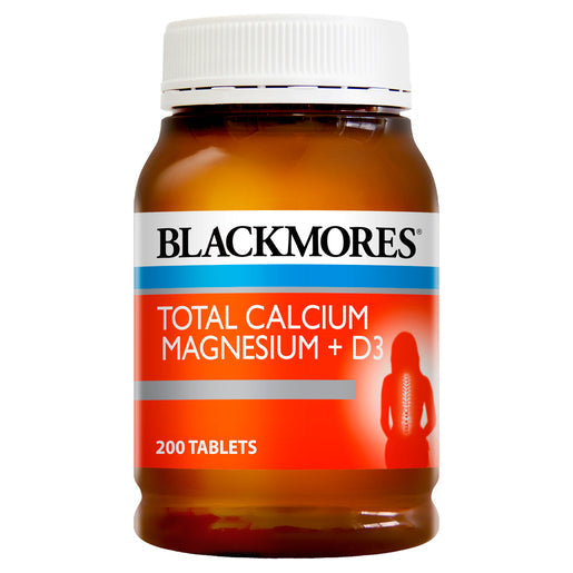 Blackmores Total Calcium, Magnesium + D3 200 tablets