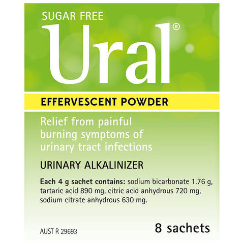 Ural Effervescent Powder Sachets 8 pack