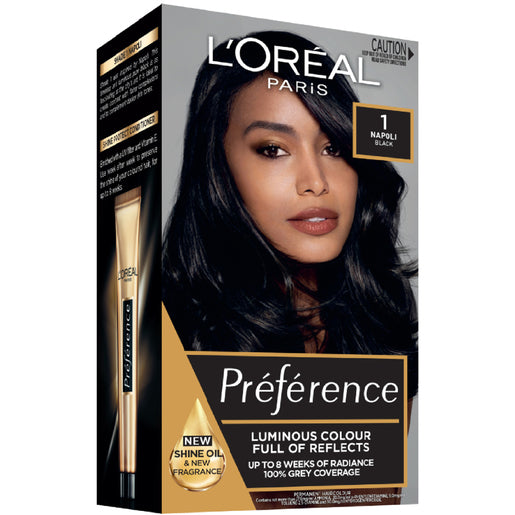 L'Oréal Paris Préférence 1 Napoli Black 1 pack
