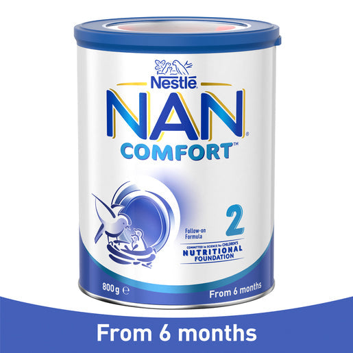 Nestle NAN COMFORT 2 Baby Follow-on Formula Powder, From 6 to 12 Months 800 g