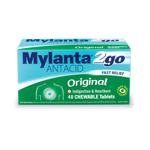 Mylanta 2go Original 48 pack