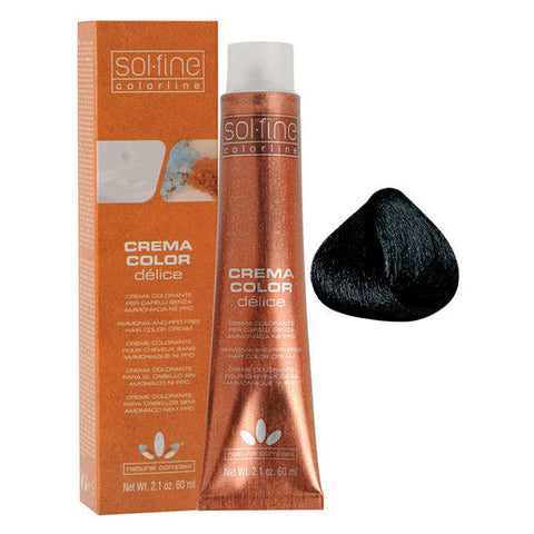 Solfine Crema Colour Délice 1 Black 60 ml