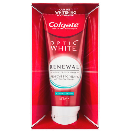 Colgate Optic White Renewal Lasting Fresh Teeth Whitening Toothpaste 85 g