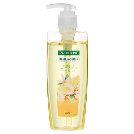 Palmolive Hand Sanitiser Lemon & White Citrus 200 ml