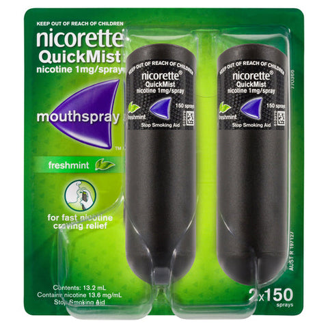 NICORETTE® QuickMist DUO Spray 2 pack
