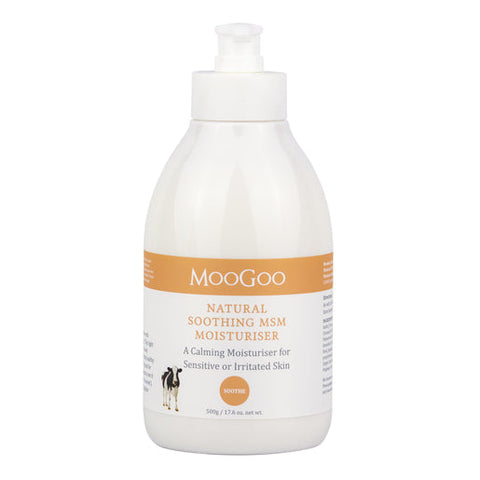 MOOGOO Soothing MSM Moisturiser 500 g