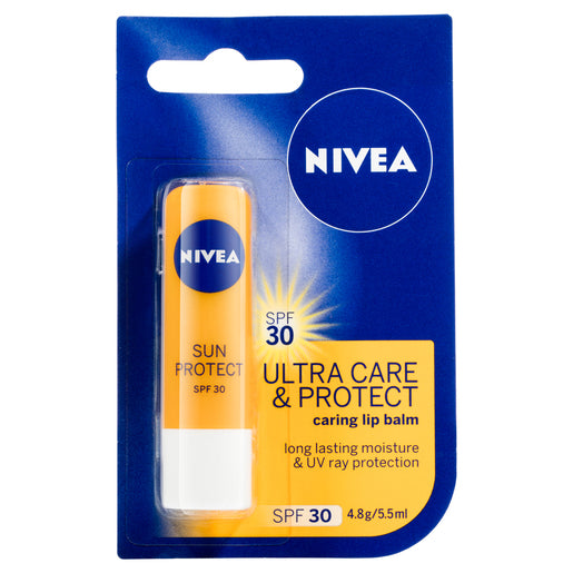 NIVEA Lip Balm Ultra Care & Protect SPF 30 4.8 g